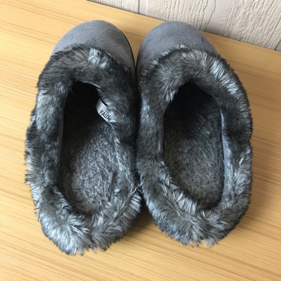 Isotoner Microsuede Addie Hoodback Ash Medium 8.5-9 - Picture 5 of 12